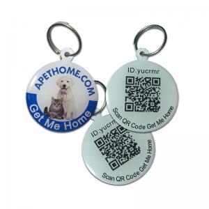 Etichete personalizate de câine și etichete de pisică Oțel inoxidabil Smart Pet ID de etichetare QR Cod scanat GPS Location